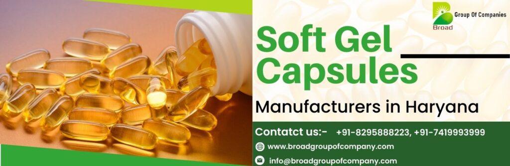 Softgel Capsules Manufacturers in Haryana