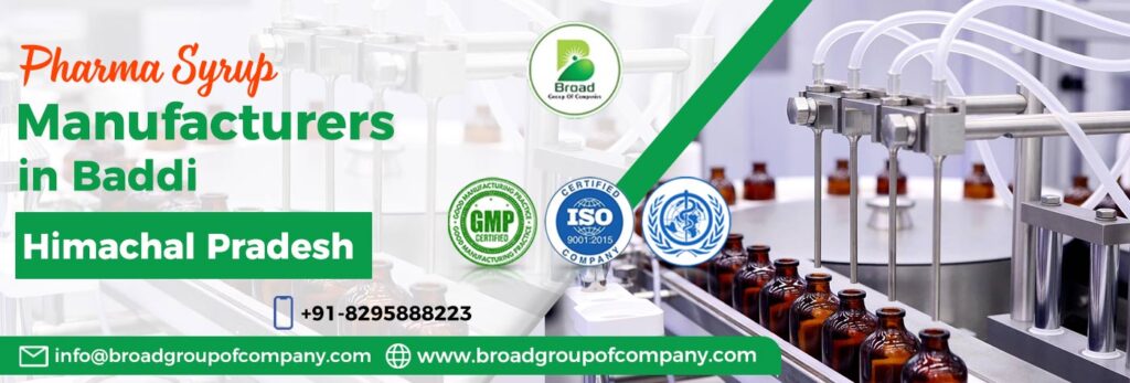 Get the complete package services from the well known third party pharma syrup manufacturers in Baddi.