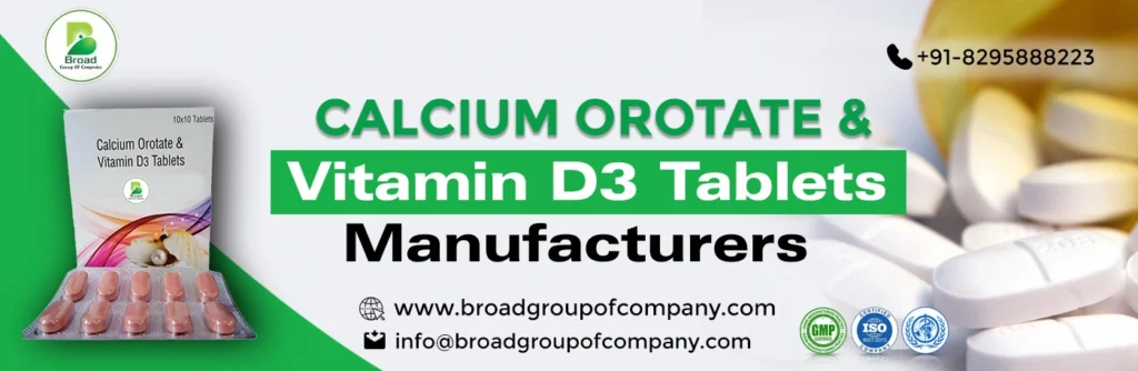 Which is one of the well-developed Calcium orotate & vitamin D3 tablet manufacturers that can give you assured services?