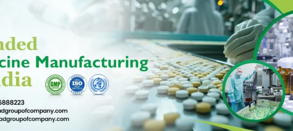 Branded medicine manufacturing in India